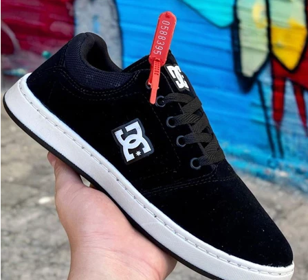 Tênis Skatista Estiloso DC Shoes Confortável Antiderrapante